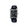 50 Meters Waterproof Quartz Movement Japanese and Korean Watch Men's Watch Black Dial MTP-TW101L-1A