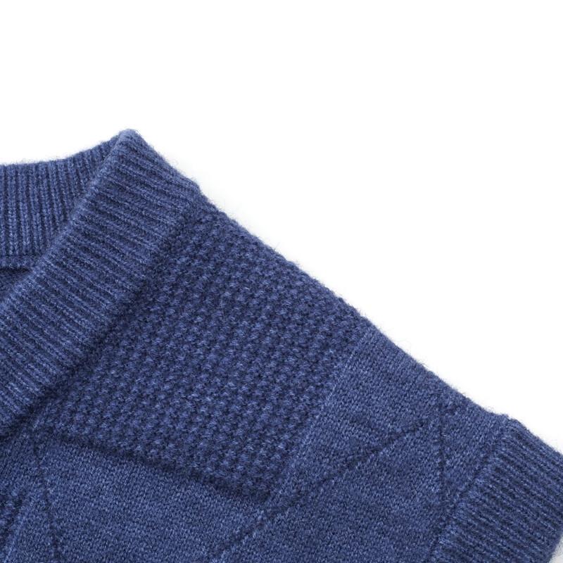 Hengyuanxiang Men's Winter V-Neck Knit Vest