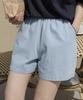 Ppaeppae All-Elastic Waist Daily Pocket Shorts