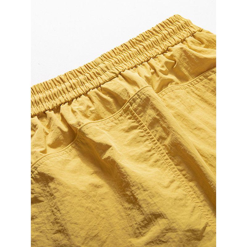 Men's Shorts, Mountain Style, Outdoor Functional, Waterproof, Quick-Dry, Trendy, Loose Fit, Straight-Leg, Casual, Five-Point Pants, Trendy