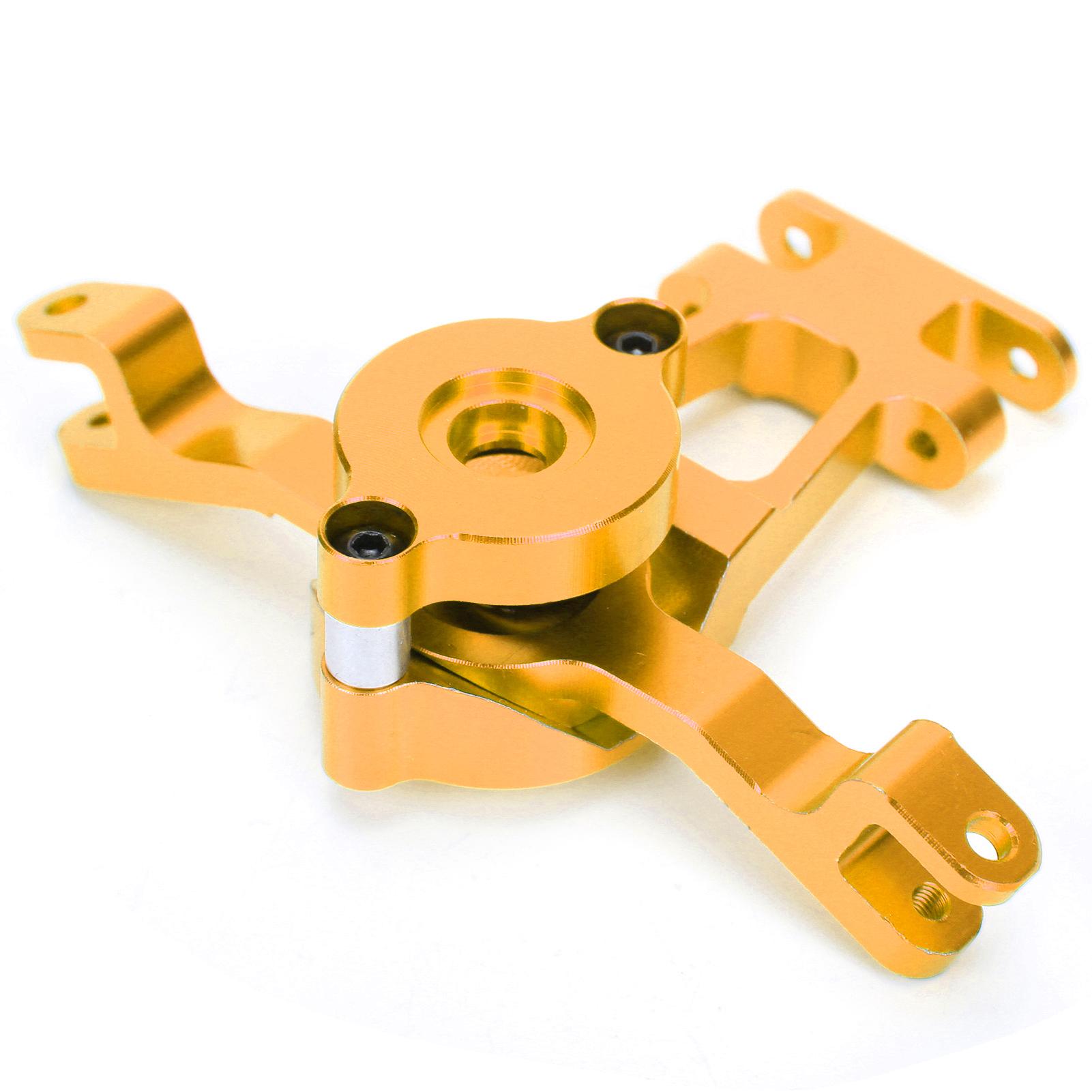 

Aluminum Alloy Steering Assembly Bell Crank for TRAXXAS EREVO 2.0 SUMMIT 1 10 RC Car(Or ) золотий