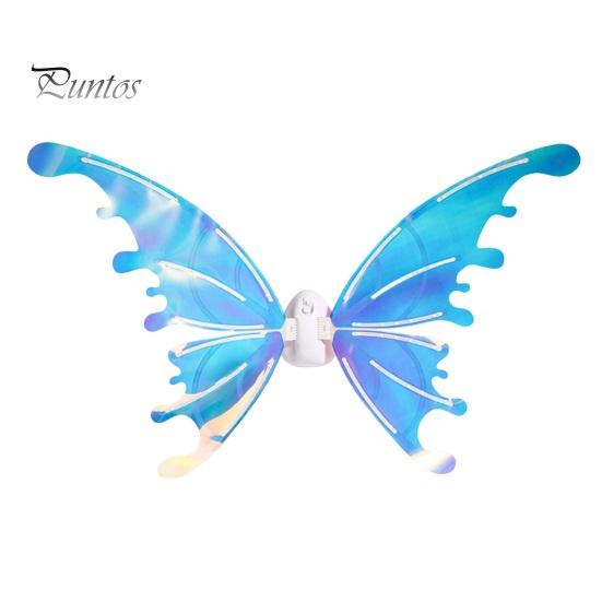 

Электрические крылья бабочки со светом, перезаряжаемые детские крылья феи, набор светящихся ангелов на спине, украшение на Хэллоуин, костюм для вечеринок Buttefly