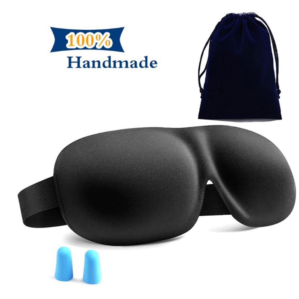 Korean 3D Stereo Eye Mask - Breathable, Light-Blocking Sleep Mask for Men and Women with Enhanced Noise Reduction
