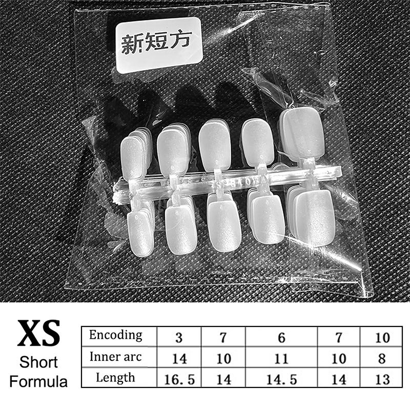 100Pcs Press On Nail Tips Full Cover Ultra-Thin False Nails Patches Gel Nails Extension System Clear Fake Nails Art Accessories