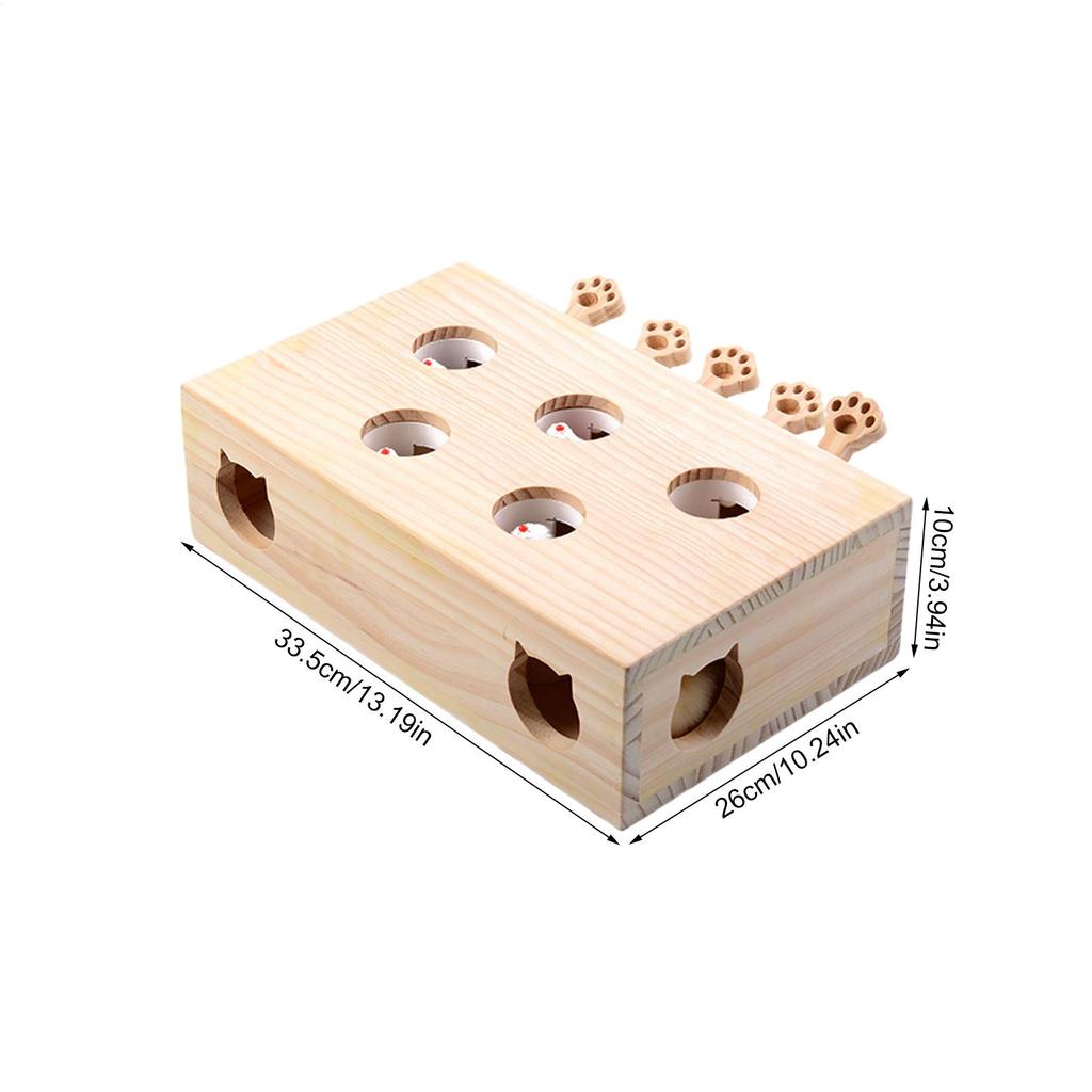 Katzen Spielzeug Whack Mole Kratzbrett Spielzeug Interaktiv Ruhe Spielen Lustige Katze Interaktiv Multifunktional Katzen Zubehör