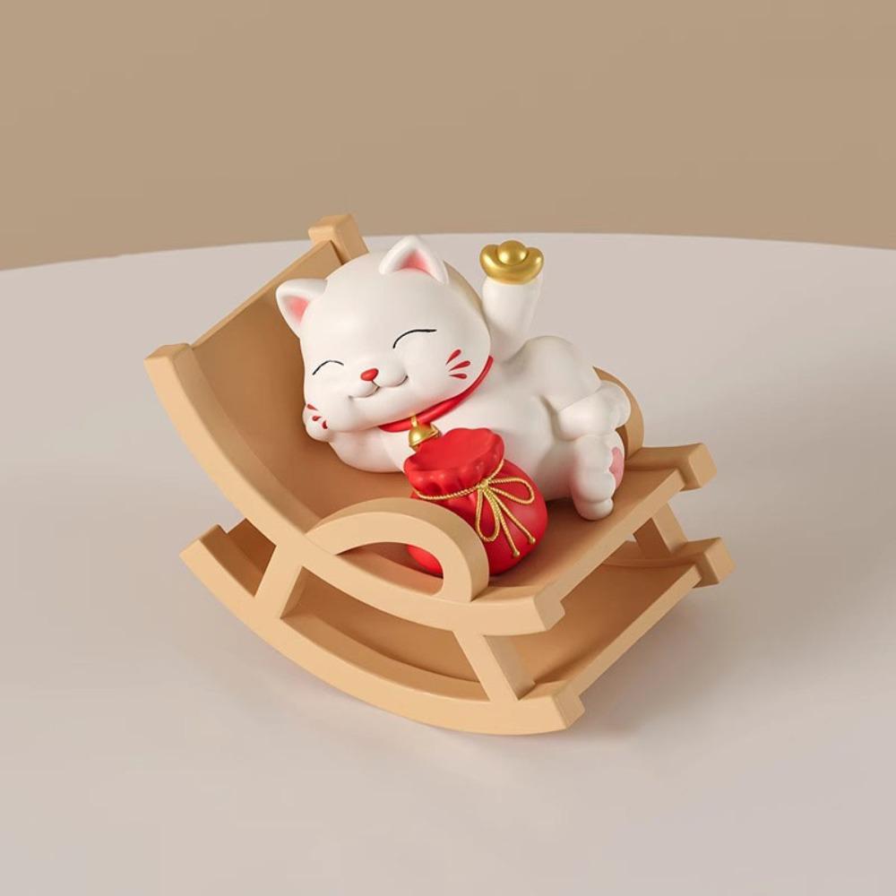 

Поделки свинья кресло-качалка украшения смола мультфильм животное модель игрушка украшение для домашнего стола Style G