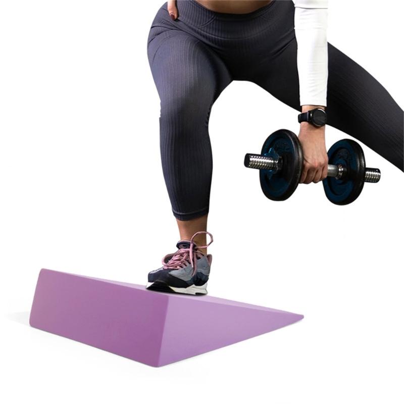 Calf Stretcher Slants Board Nonslip Squats Wedges Block Strength Training Leg Machine for Calf Stretches Weightlifting
