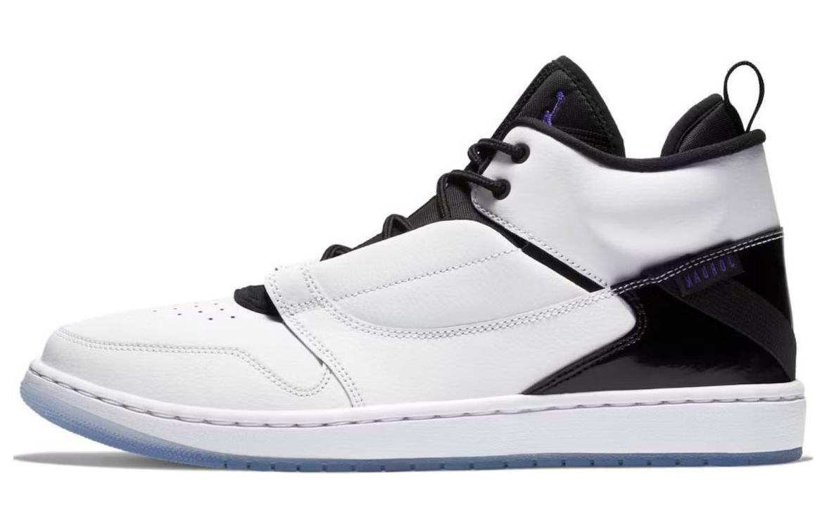 Jordan Fadeaway White Concord 41