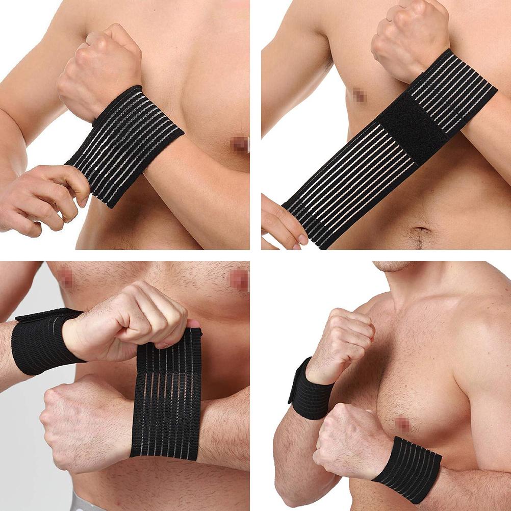 2 Pcs Wrist Brace Wrist Wraps for Men and Women Hand Support Bands Wristband for Weightlifting