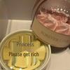 Golden 50mg Ingot - Princess Happy Birthday & Wedding Collection Ornament (999 Gold)