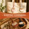 Cartoon PU Keychain Vintage New Year Pendant Fashion Sheep Bag Charm  For Women