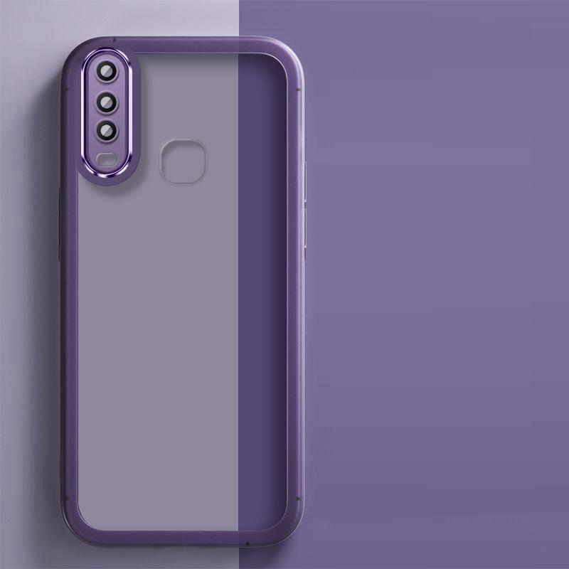 

For Vivo Y17 Case Vivo Y15 Phone Case vivo Y12 Cover vivo Y11 2019 Cover Vivo Y12i Shookproof Plating Silicone back cover vivo Y11 (2019)