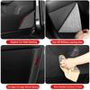 Car Door Anti-Kick Pad For Tesla Model Y Juniper 2025 Leather Sticker Trim Kit Side Door Protector Cover Car Interior Decoration