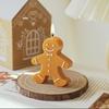 Christmas Gingerbread Man Scented Candle - Holiday Souvenir