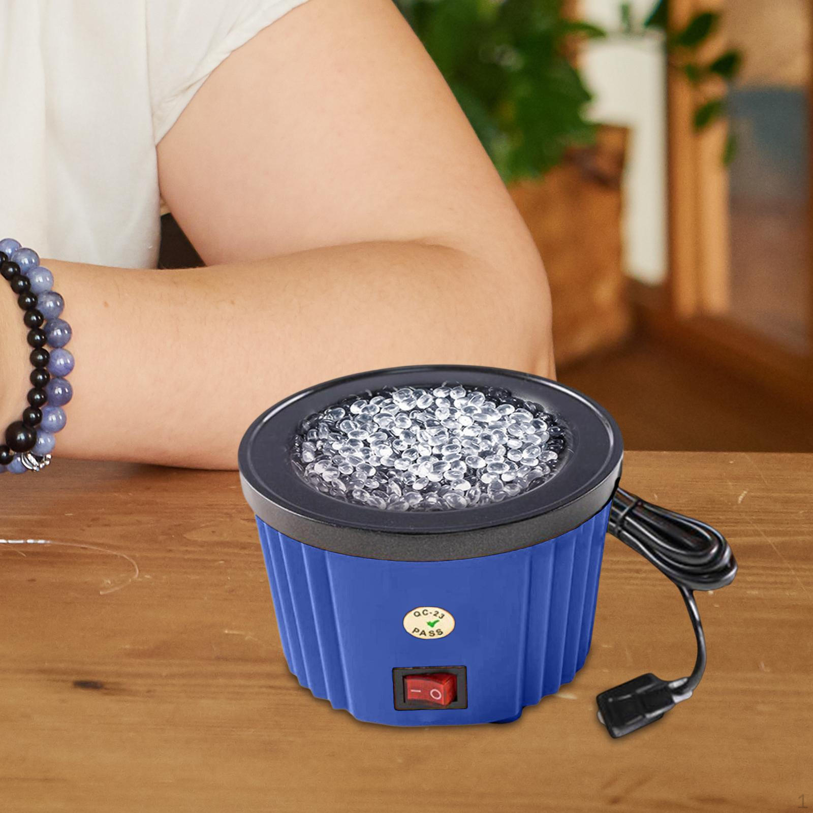 Портативный компактный плавильный горшок для клея, электрическая сковорода для рукоделия, изготовления венков,