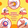 Fidget Spinner Ring Roller Sensory Relieve Stress Relief Toy Edc Fingertip Flywheel Massage For Children Funny Antistress Things