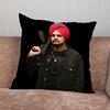 Sidhu Moose Wala Pillow Case For Home Bedroom Car Office Decoration Living Room Sofa Cushion Cover Suitable