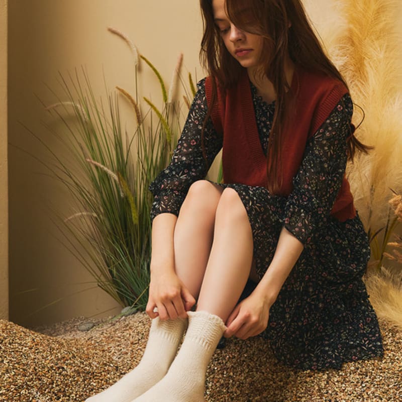 Biarritz socks cashmere wool socks 6 colors