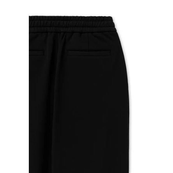 [wooyoungmi] Black Cotton One-tuck Banding Pants W263PT17741B