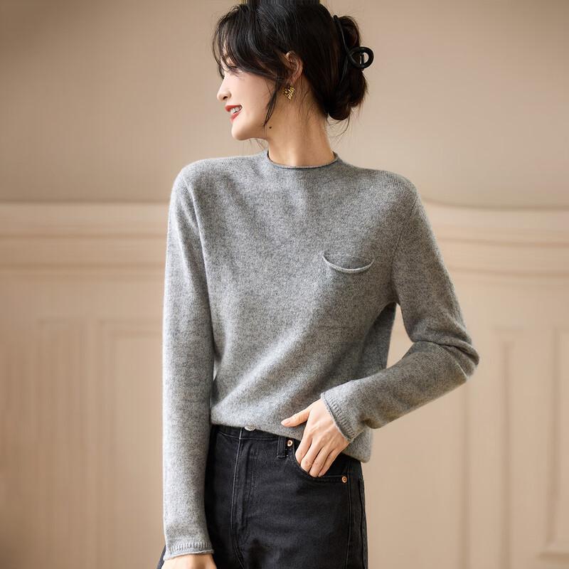 Srcr Women s 100% Cashmere Soft Knit Sweater M