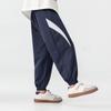Duoduojia Boys' Summer Color-Block Ventilated Athletic Jogger Pants