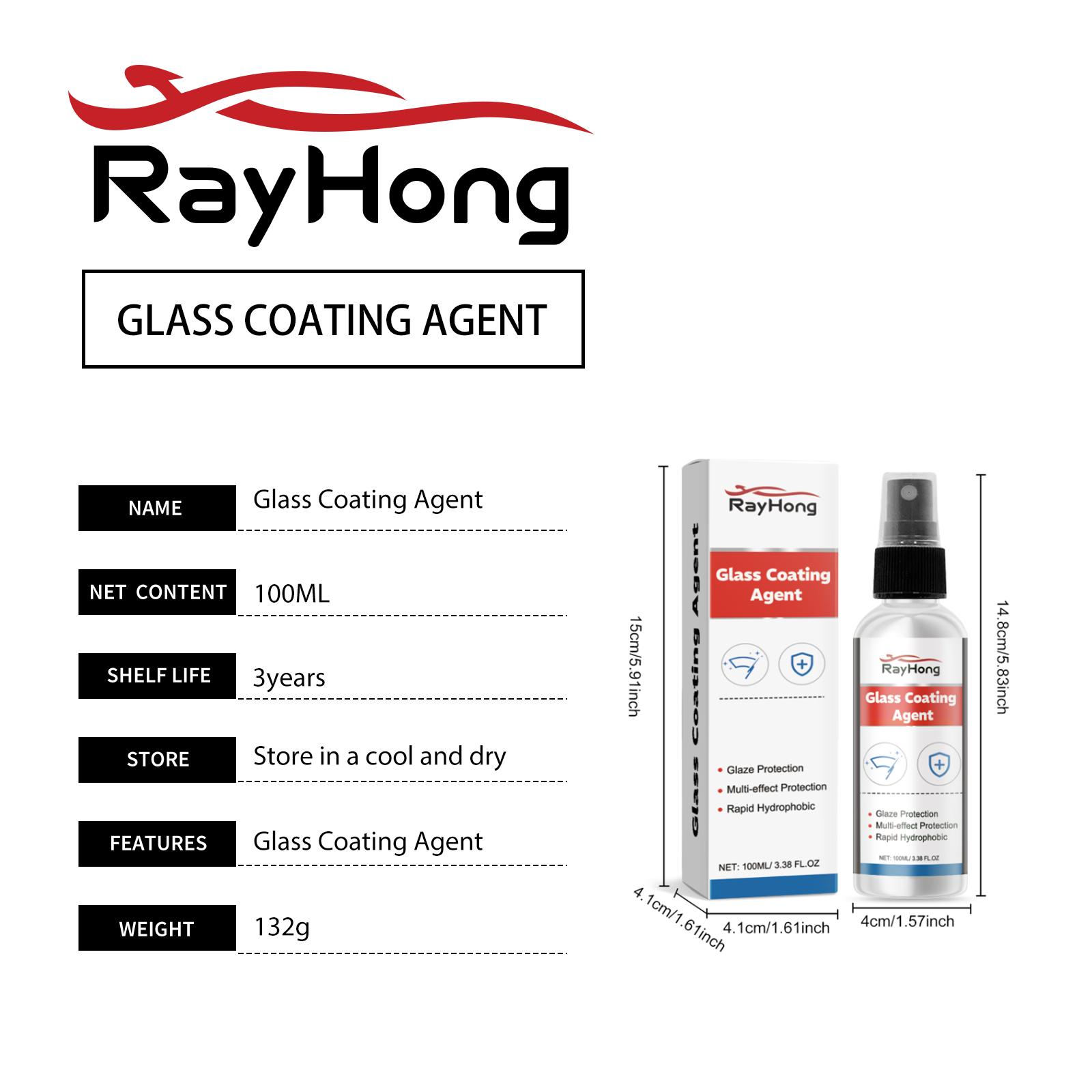 

Car Windshield Repellent Nano Coating Auto Glass Window Dust Stain Remover Cleaning Waterproof Hydrophobic Spray Glass Film