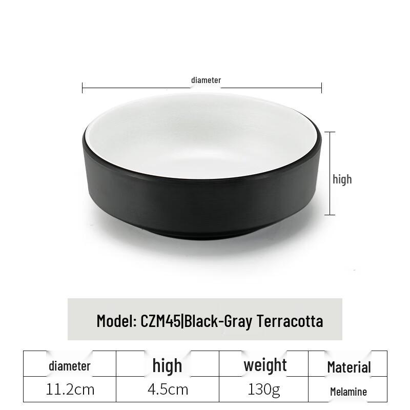

Japanese Style Melamine Sauce & Snack Dish
