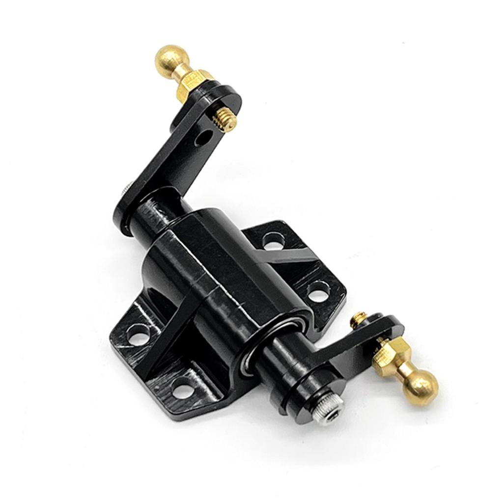 Metal Steering Gear Bearing Assembly Steering Mount Replacement for Tamiya 1/14 Remote Control