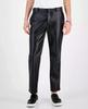Real Soft Lambskin Leather Handmade Stylish Black Men's Leather Formal Pant