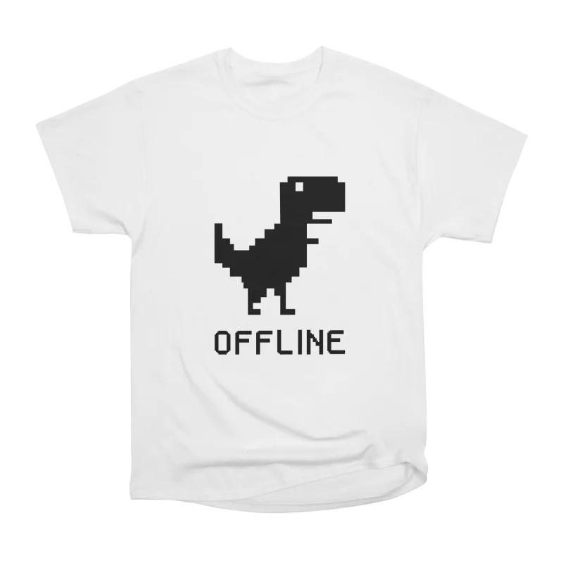 Dinosaur Summer Trendy Casual T-Shirt Men s and Women s Luxury Brand Top S