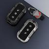 Zinc Alloy Car Key Case Cover fob for Ford Focus 3 4 ST Mondeo MK3 MK4 Fiesta Fusion Kuga 2013 2014 2015 2017 Accessories