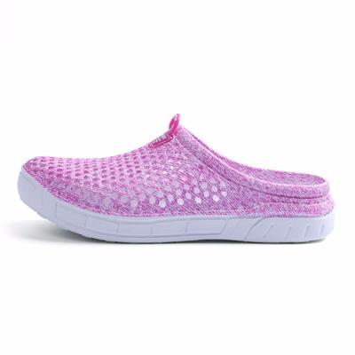 2024 Summer Large Size Women's Slippers Beach Holiday Baotou Hollow Lazy Slippers Fashion Refreshing Breathable Women Sandals