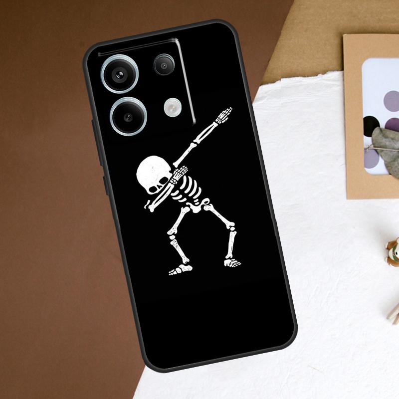 

Aesthetic Skeleton Skull Case For Redmi Note 13 Pro Plus 9 10 11 12 Pro 9S 10S 11S 12S Cover For Redmi 12 C 10C 13C Redmi Note 13ProPlus