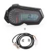 Universal 1200RPM Motorcycle Odometer Tachometer UTV LCD Digital Speedometer Gauge For 2,4 Cylinders N1-6