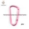 Bunter Aluminiumlegierung D-Ring Karabiner Schlüsselanhänger Tasche Haken (DIY Schmuckzubehör)
