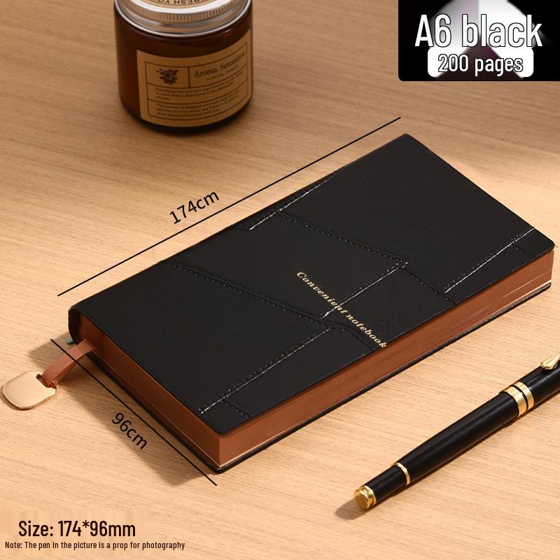 New Business A6 Notebook Planner & Daily Journal with Custom Logo