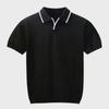 Men's Summer Slim Fit Ice Silk Polo - Short Sleeve, Pure Color, Casual Korean Style
