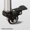 Movable Floor-Standing Stainless Steel Broom and Mop Holder