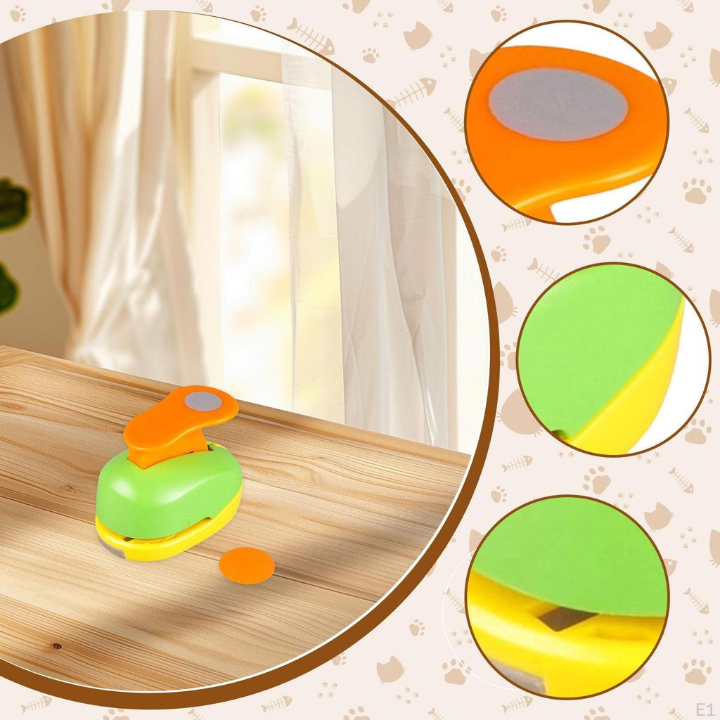 Hole Punch for Crafts, Kids, Scrapbooking Supplies Magazines, Photo Card Making