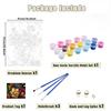 Flowers Number Painting Diy Painting Kit For Adults Paint By Numbers Canvas Acrylic Painting Custom Paint By Number Gift paint
