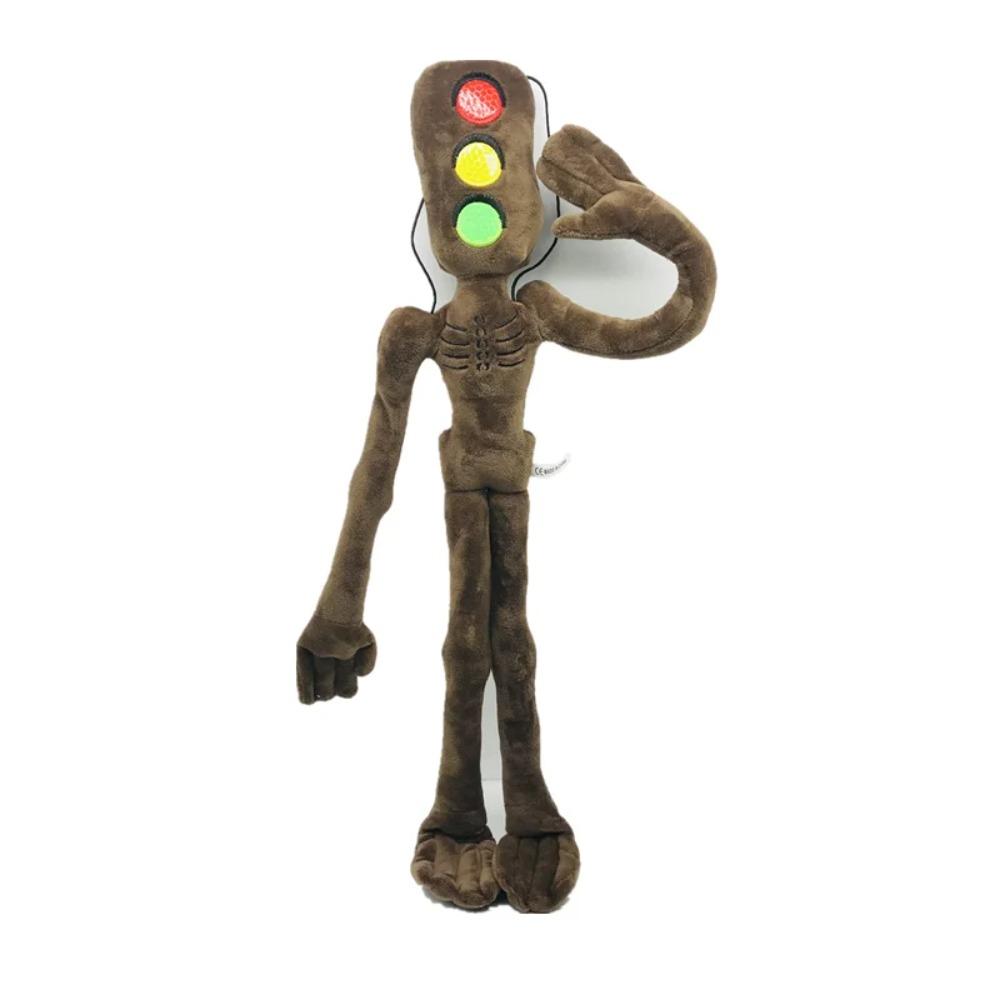 30-55cm Siren Head Plush Toy White Black Sirenhead Stuffed Doll Horror Character Figures Peluches Toys for Children Birthday Gif