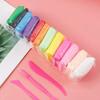 12/24/36pcs Ultra Light Handmade Rubber Clay Set Educational Slime DIY Toys  Kindergarten Children