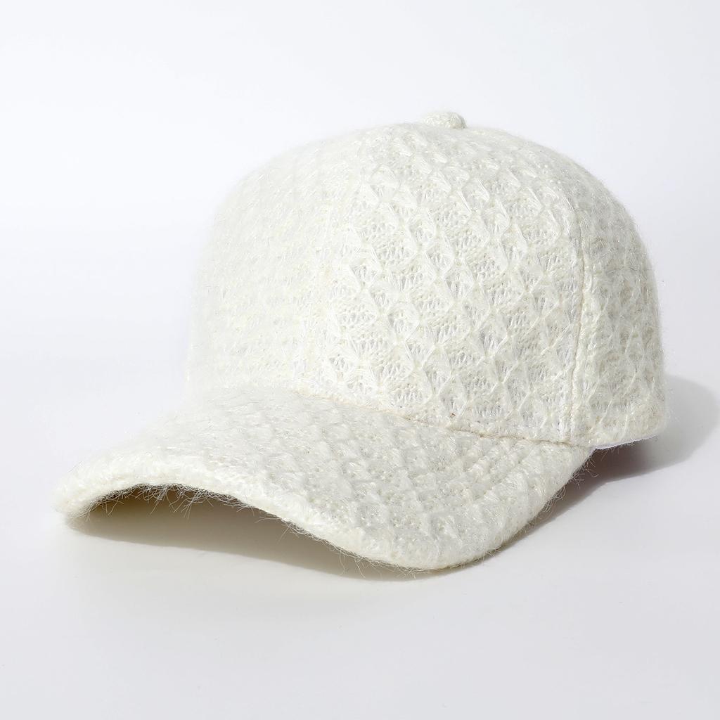 Korean Style Winter Baseball Cap Warm Casual Hat For Men Women All-Match Cap Autumn Winter Accessories Simple Outdoor