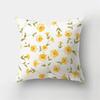 Yellow Cartoon Print Decorative Pillowcase Living Room Office Ornaments Home Pillowcase