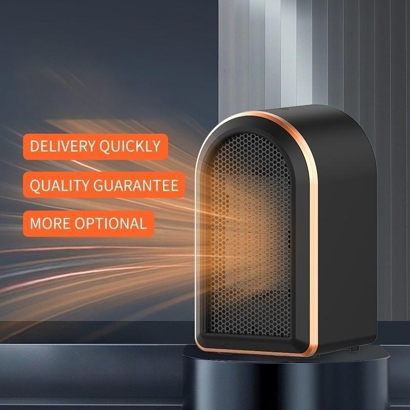 PTC Heating Warm Air Machine Small Intelligent Thermostat Fan Heater Winter Home Office Desktop Heating Device