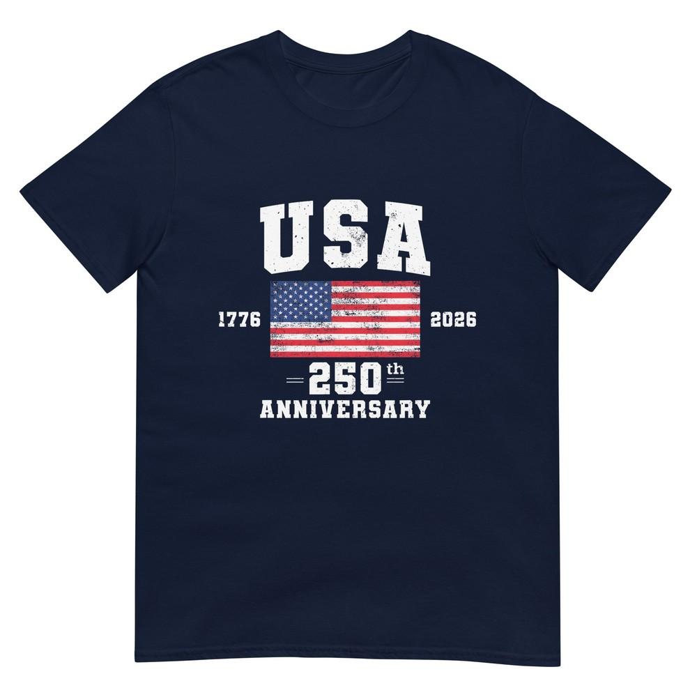 4th Of July America Us Flag Patriotic 250th Anniversary Usa TShirt S