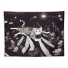 Rock Pet Pattern Tapestry Black White Design Multi Size Flat Print for Bedroom Living Room Wall Decor Gift