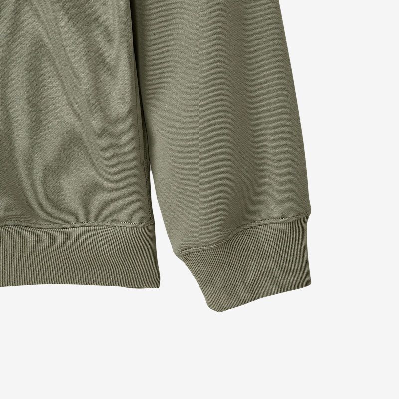 Skechers Outdoor Casual Crew Neck Pullover Sweatshirt Men Sweatshirt Laurel-Oak Gray L424M002-04AU