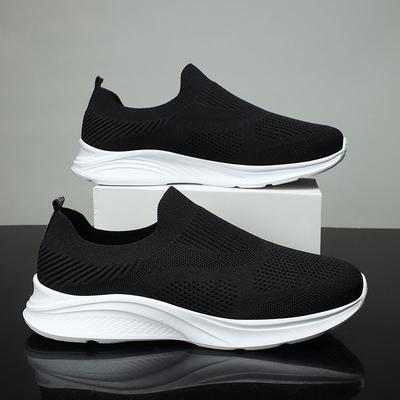 Sommer Mesh Herren Freizeitschuhe Leichte Sneaker Herren Outdoor Walking Schuhe Atmungsaktive Slipper Herren Loafers Zapatillas Hombre 45