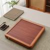 Rosewood Solid Wood Tea Tray for Desk, Office Integrated Water Storage & Drainage Tray, Tabletop Tea Ceremony Drip Plate